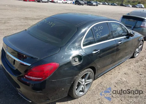 2016 Mercedes-Benz C 300 4Matic/Luxury 4Matic/Sport 4Matic from USA, damaged, VIN 55SWF4KB4GU109179